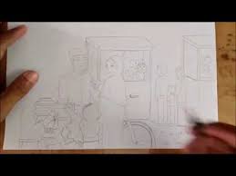 Download pasar malam apk 1.0.0 for android. Menggambar Sketsa Suasana Pasar Malam Menggunakan Pensil 2b Drawing Sketches Of The Night Market Youtube