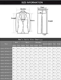 Faiokaver Mens 3 Piece Suits For Wedding Slim Fit Gold