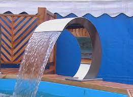 Above Ground Pool Waterfalls Pool Design Ideas Pool Waterfall Swimming Pool Pictures Pool Picture