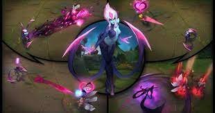 The Demon Evelynn Lures In Prey With A Beautiful Lie Attracting With A Charming Woman Aura But As Soon League Of Legends League Of Legends Memes League Memes