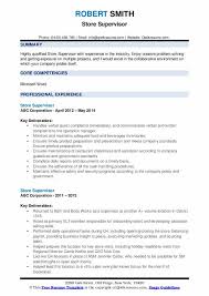 It is a written summary of your academic qualifications skill sets and previous work experience which you submit while applying for a job. Store Supervisor Resume Samples Qwikresume
