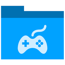 Png, svg, eps, psd and base 64 formats. Games Folder Free Icon Of Phlat Blue Folders Icons