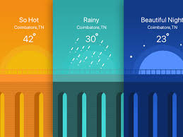 3 Weather App Backgrounds App Background Weather App
