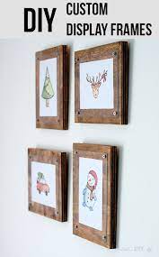 How To Make A Simple Photo Frame Simple Photo Frame Diy Picture Frames Picture Frame Crafts
