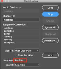 How Can I Change Spelling Language In Indesign Graphic Design Stack Exchange