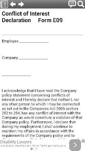 The most significant element in a resume is the area of the declaration which is identified to be a formal proclamation giving a trustworthy establishment of. Conflict Of Interest Declaration Legal Form Template From Smartphone Legal Form App Legal Forms Declaration Conflicted