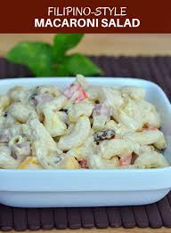 Chicken Macaroni Salad Recipe Macaroni Salad Chicken Macaroni Salad Macaroni Salad Filipino Style