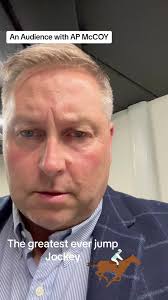 An Evening with AP McCoy the greatest ever Jump Jockey. 🐴 #apmccoy  #yarmauditorium #horseracing #host #radio