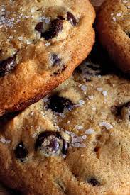 Salted Tahini Chocolate Chip Cookies Recipe Recipe Chocolate Chip Cookies Cookies Recipes Chocolate Chip Chip Cookies