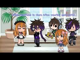 Rules on r/gachalifecringe are stricter than most cringe subreddits. Afton Reaction To Clara Afton Wearing Maid Outfit Gacha Life Youtube