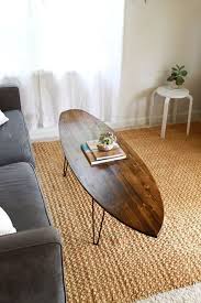 Its irresistibly smooth tabletop makes it an excellent choice for the indoors, though it is more than robust to endure the test of time and the outdoors. 5 Creative Ways To Incorporate A Surfboard Into Your Interior Design Surfboard Coffee Table Home Decor Coffee Table