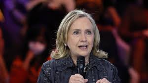 The former secretary of state was seen using two hands to down a big glass of white wine at a posh upper east side. Hillary Clinton We Are Witnessing A Concerted Attempt To Destabilize The Democratic Process Cnnpolitics