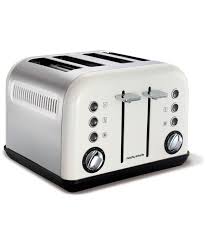 Buy Morphy Richards 242005 Accents 4 Slice Toaster White At Argos Co Uk Your Online Shop For Toasters White Toaster Four Slice Toaster Kitchen Appliances