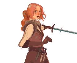 RF] Lysanna the Dhampir Wild Magic Barbarian by uInsomaniaxx :  rcharacterdrawing