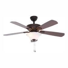 I believe it's on the website. Hampton Bay Wellston 44 In Led Indoor Oil Rubbed Bronze Ceiling Fan With Light Kit 54462 The Home Depot