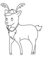 ✓ free for commercial use ✓ high quality images. Christmas Reindeer Coloring Pages