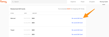 If you'd like to return or exchange a purchase you made through the honey mobile app, you should have everything you need to initiate a return from the emails you get from the merchant. Resend E Gift Card Honey
