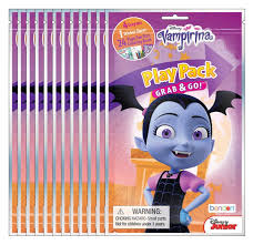 Free happy halloween coloring pages trick or treat coloring4free download and print these happy halloween coloring pages, holiday for free. New Disney Vampirina Grab Go Play Packs Pack Of 12 Easy Cake Walk