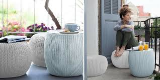 This round ottoman features a plush, deeply button tufted top that's comfortable as a footrest or extra seat. Round Outdoor Ottomans Quality Plastic Sheds