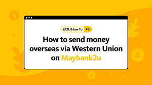 Anda sebagai penjual online, bukalah satu akaun paypal. How To Send Money Overseas Via Western Union On M2u Youtube