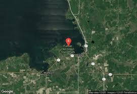 It's a 3 mile loop and is an easy trail. Maple Grove Campground Mille Lacs County Minnesota