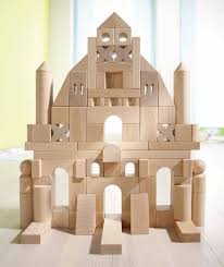 Amazon Com Basic Building Blocks Extra Large Starter Set Toys Games Wooden Toys Design Diy Blocks Wood Toys