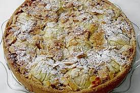 Apfelkuchen Mit Mandeldecke Von Biomarkus Chefkoch Lebensmittel Essen Kuchen Rezepte Rezepte