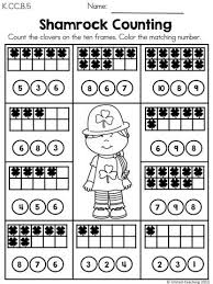 St Patrick S Day Math Worksheets Kindergarten Kindergarten Math Activities Kindergarten Math Worksheets Kindergarten Math