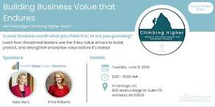Building Business Value That Endures