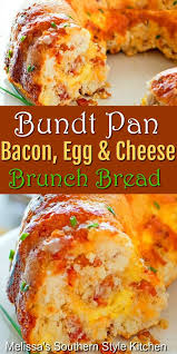 Bundt Pan Bacon Egg And Cheese Brunch Bread Breakfast Recipes Casserole Breakfast Brunch Recipes Recipes