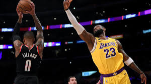 Miami heat milwaukee bucks minnesota timberwolves new orleans pelicans new york knicks oklahoma city thunder orlando magic philadelphia 76ers phoenix suns portland trail blazers sacramento kings san antonio. Los Angeles Lakers Vs Portland Trail Blazers Nba Playoffs Preview Nbc Los Angeles