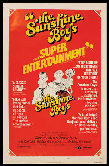 Lot Detail - "The Sunshine Boys" Original One-Sheet Movie Poster