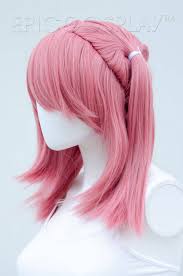 There is nothing else like this on the market and you will be sure to stand out in a crowd with this one on! Gaia Princess Pink Mix Pigtail Wig