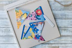 Mini craft bunting flags on string embellishments checked spots party colours card making ideal to decorate , card making, scrapbooking and general arts and crafts multicoloured flags on a white string ! Diy Printable Party Bunting For Summer