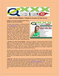 Adult Turnkey Website - 8 Steps to success Via Adult site Seo by  simpson.amelle121 - Issuu