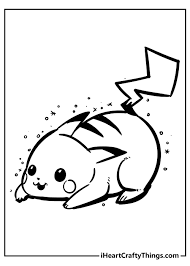 View and print full size. 30 Powerful Pikachu Coloring Pages