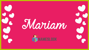 Mariam Meaning Sea Of Bitterness Form Of Mary Rebelliousness Read Interesting Details About The Name Mariam Name Astrology Meaning Of My Name Numerology