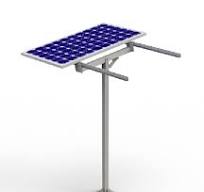 pole mount solar system,pole mount system,single post mount