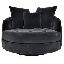 Milo Baughman Large Swivel Chair Leather Chaise Lounge Chair Cheap Dining Room Chairs Swivel Chair