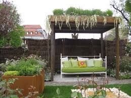 Sichtschutz Zaun Heidekraut Draussen Garten Rund Ums Haus