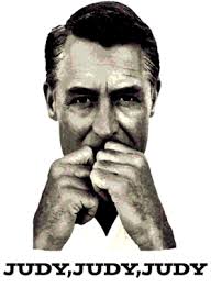 Cary Grant Hollywood Legend art style poster movie quote Judy Judy Jud