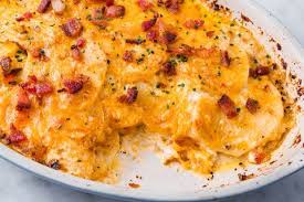 Loaded Scalloped Potatoes Delish Com Scalloped Potatoes Scalloped Potatoes Cheesy Recipes