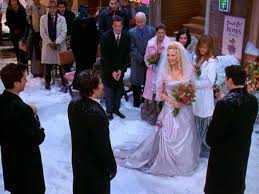 When They Had The Most Perfect Wedding On The Show Wedding Movies Friends Moments Friends Phoebe