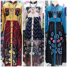 Model baju sasirangan kombinasi satin. Gamis Sasirangan Kombinasi Kain Polos Shopee Indonesia