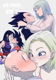 pink mousse, dragon ball, dragon ball z, android 18, bulma - Anime R34
