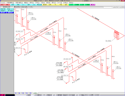 ガス配管のスプール図とアイソメ図の違いってなに？ | 設計や図面作成を簡単にCADで行い業務を効率化することができます