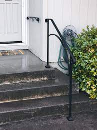 Find wrought iron stair railing kits at lowe's today. Wrought Iron Outdoor Handrails Custom Handmade Railings