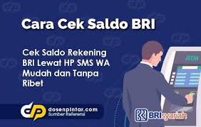 Contoh rekening koran bri pdf. Cek Saldo Rekening Bri Lewat Hp Sms Dosenpintar Com