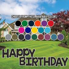 Send a giant message with our corrugated plastic yard letters. Yard Card Rental Business 24 Sparkle Alphabet Yard Sign Letters Bebas Font 26pc Outdoor Lawn Decorations Paper Party Supplies Party Supplies Chasecreek Com