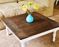 Farmhouse Furniture On Etsy A Global Handmade And Vintage Marketplace Wood Coffee Table Rustic Coffee Table Farmhouse Country Coffee Table